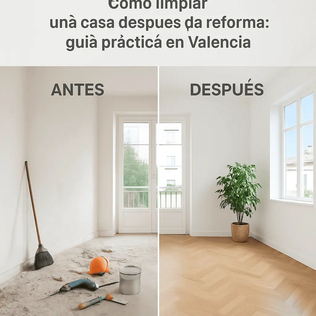Limpieza antes-despues fin de obra